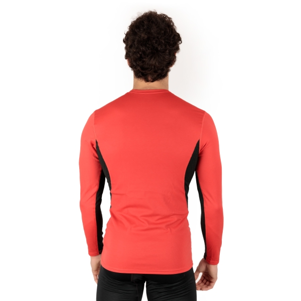 Mizuno Mid Weight Crew Underwear Shirt - Fiery Red