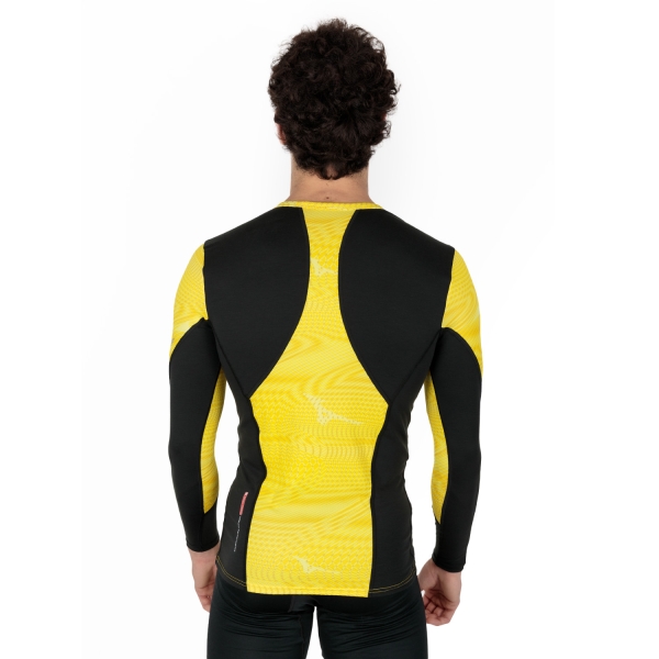 Mizuno Virtual G3 Crew Shirt - Cyber Yellow