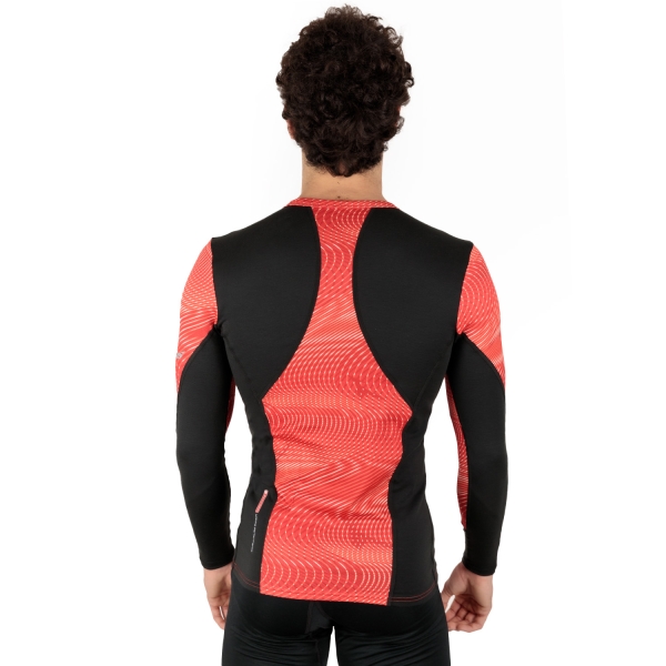 Mizuno Virtual G3 Crew Shirt - Fiery Red