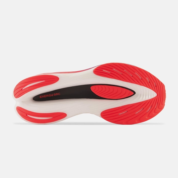 New Balance FuelCell SC Elite v3 NYCM - Electronic Red/Cobalt
