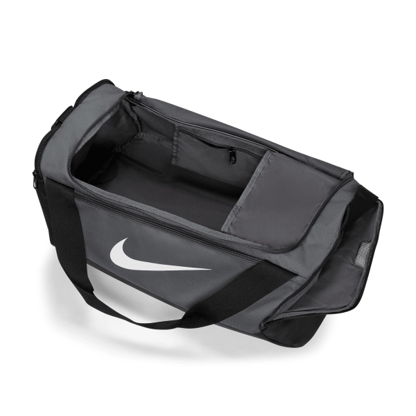 Nike Brasilia 9.5 Small Duffle - Iron Grey/Black/White