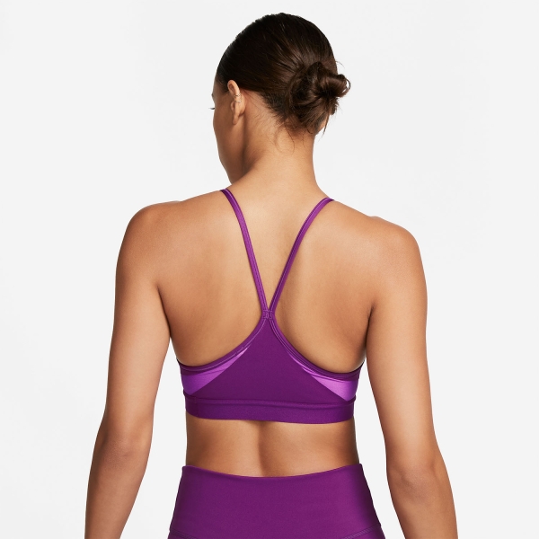 Nike Indy Sports Bra - Vivid Purple/Viotech/White