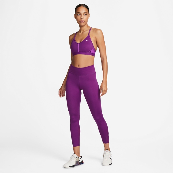 Nike Indy Sports Bra - Vivid Purple/Viotech/White
