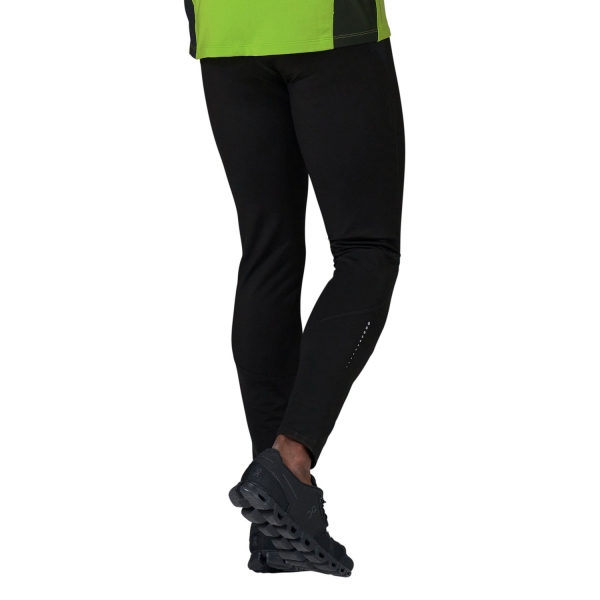 Odlo Axalp Winter Tights - Black/Lounge Lizard