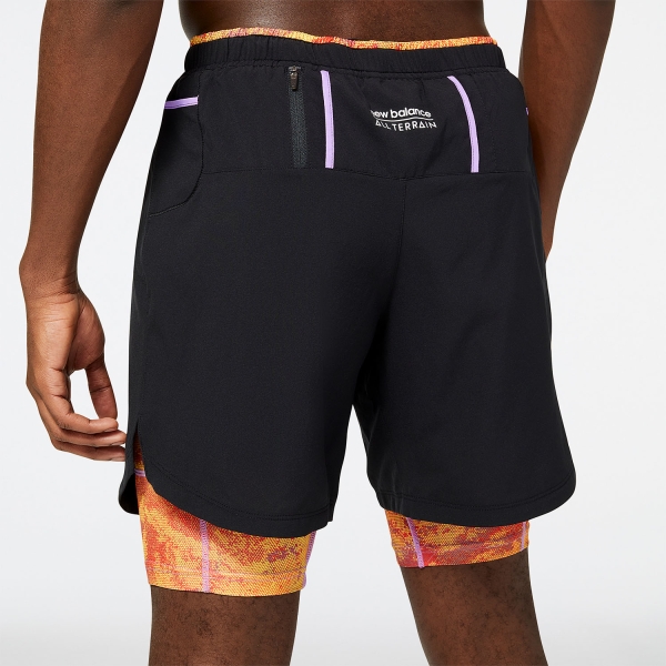 New Balance All Terrain 2 in 1 7in Shorts - Electric Purple