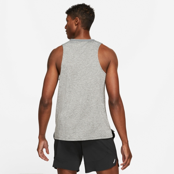 Nike Dri-FIT Rise 365 Tank - Smoke Grey/Heather/Reflective Silver