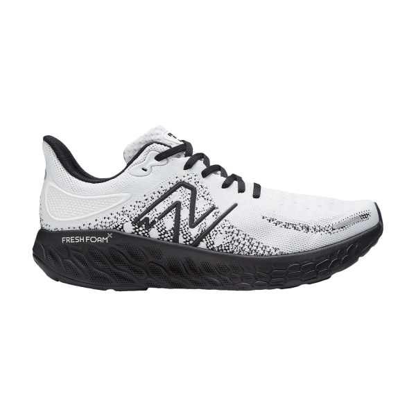 Men's Neutral Running Shoes New Balance Fresh Foam X 1080v12  Munsell White/Black M1080X12