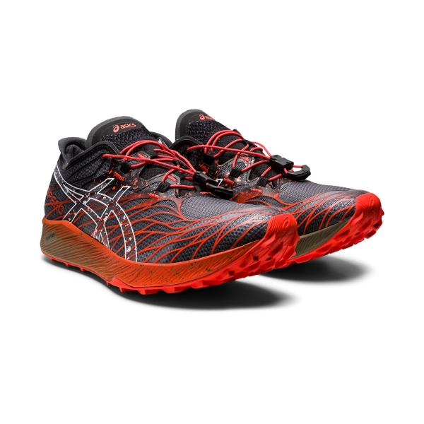 Asics FujiSpeed - Black/Cherry Tomato