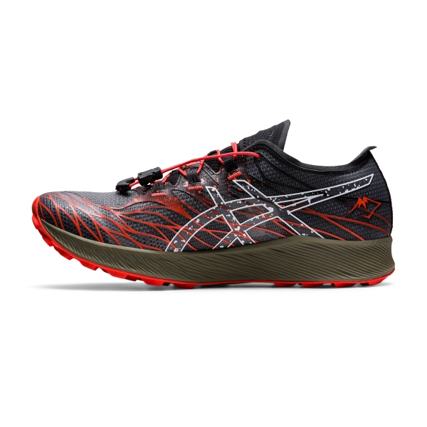 Asics FujiSpeed - Black/Cherry Tomato