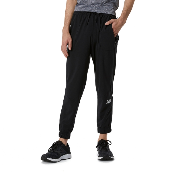 Men's Running Tights and Pants New Balance New Balance Impact Pants  Black  Black 