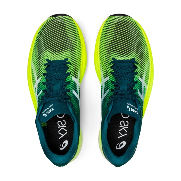 Asics Metaspeed Sky+ - Velvet Pine/Safety Yellow