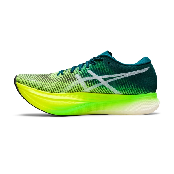 Asics Metaspeed Sky+ - Velvet Pine/Safety Yellow
