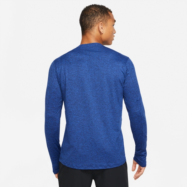 Nike Dri-FIT Element Crew Shirt - Obsidian/Game Royal/Reflective Silver