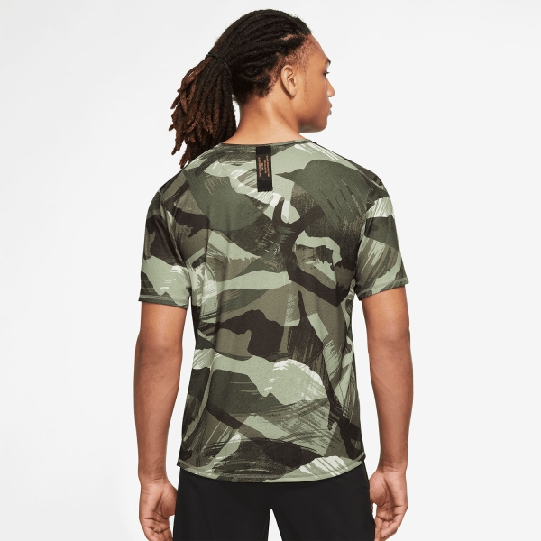 Nike training dry store camo t shirt