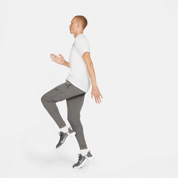 Nike Dri-FIT Swoosh Pants - Charcoal Heather/Black