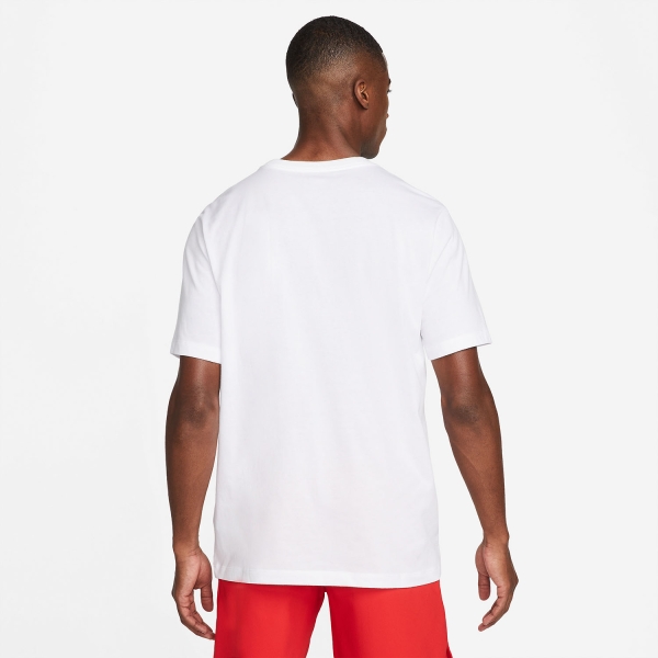 Nike Dri-FIT HWPO Maglietta - White/University Red