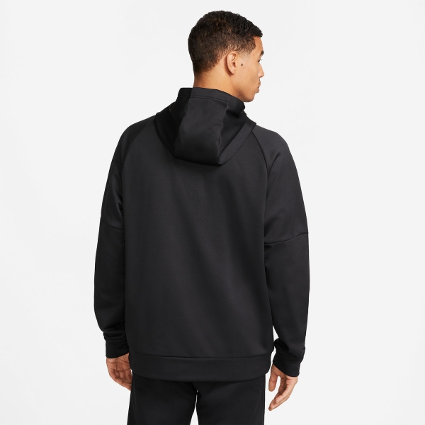 Nike Therma-FIT Swoosh Sudadera - Black/White