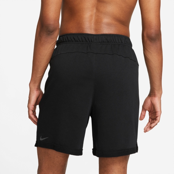 Nike Therma-FIT Yoga 7in Shorts - Black/Iron Grey
