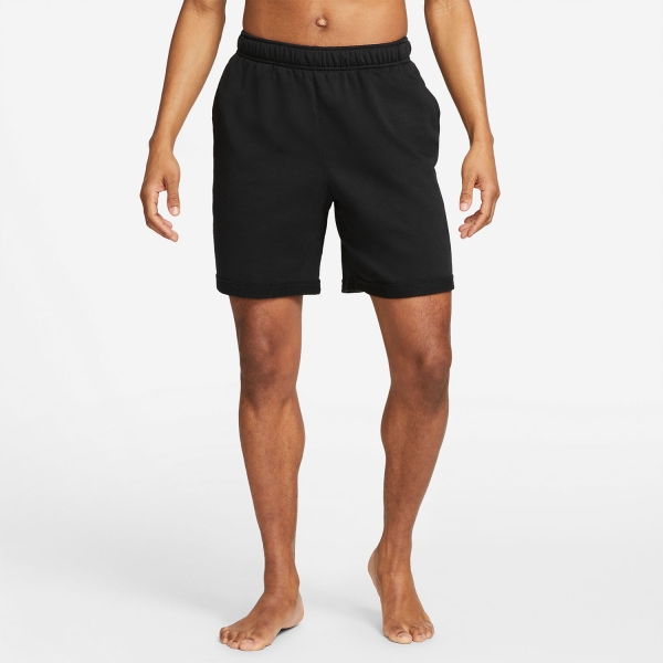 Nike Therma-FIT Yoga 7in Shorts - Black/Iron Grey