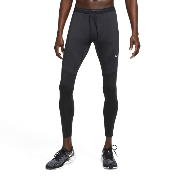 Men's Underwear Tights Nike Phenom Elite Tights  Black/Reflective Silver CZ8823010