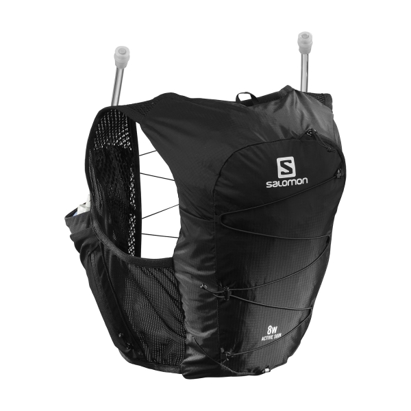 Hydro Backpacks Salomon Active Skin 8 Set Backpack Woman  Black LC1757100