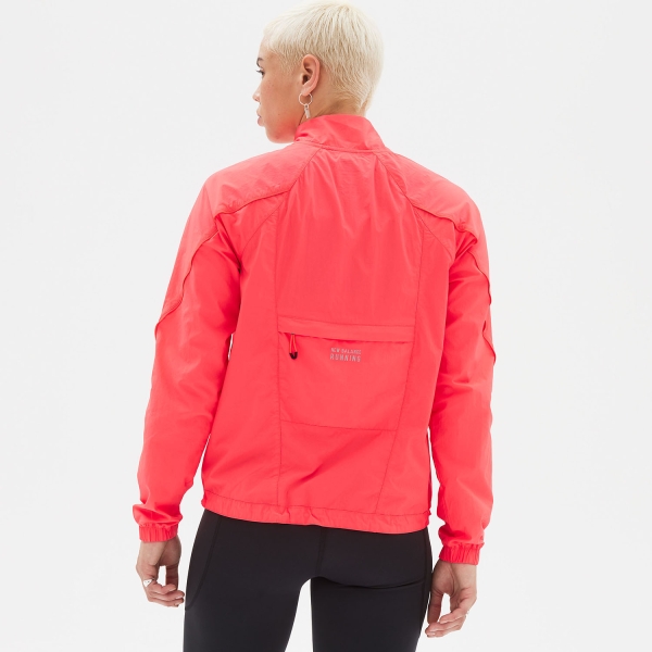 New Balance Printed Impact Jacket - Electric Red