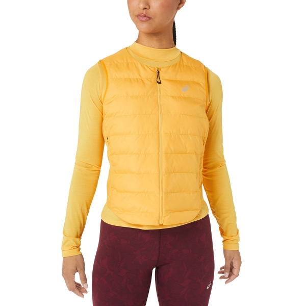 Women's Running Jacket Asics Runkoyo Vest  Tiger Yellow 2012C383750
