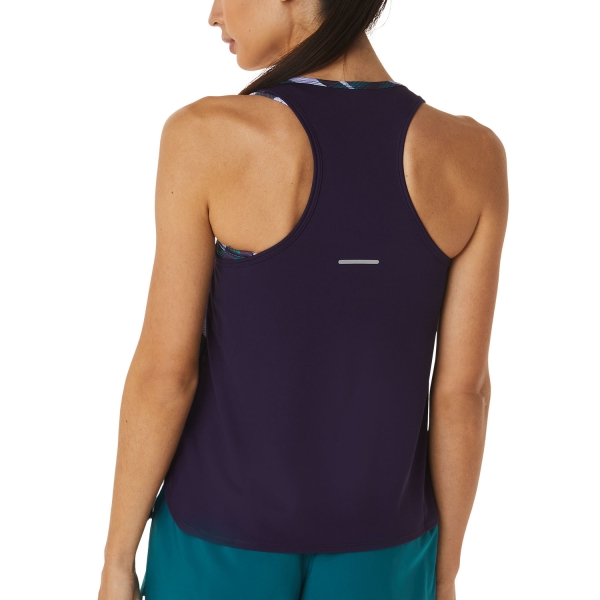 Asics Wild Camo Tank - Night Shade/Velvet Pine