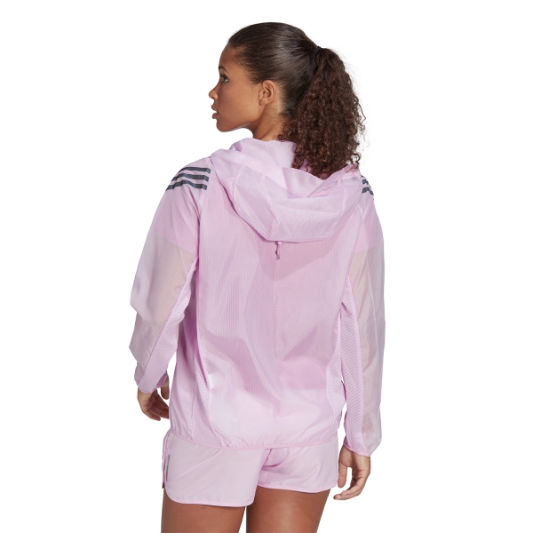 adidas 3 Stripes Windbreak Jacket - Bliss Lilac