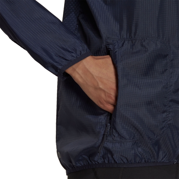 adidas 3 Stripes Windbreak Jacket - Legend Ink