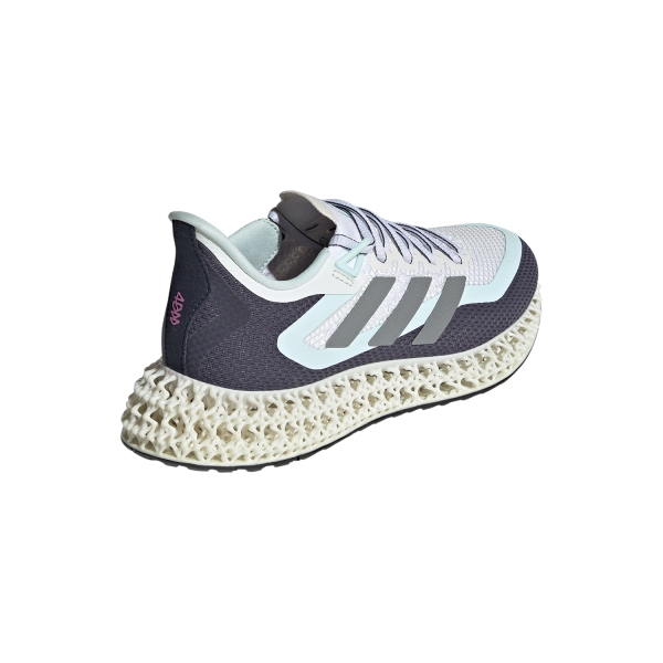 adidas 4DFWD 2 - Cloud White/Silver Metallic/Almost Blu