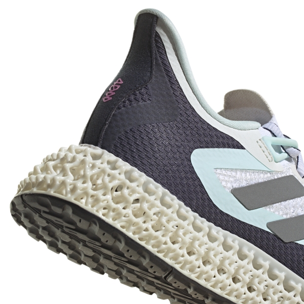 adidas 4DFWD 2 - Cloud White/Silver Metallic/Almost Blu