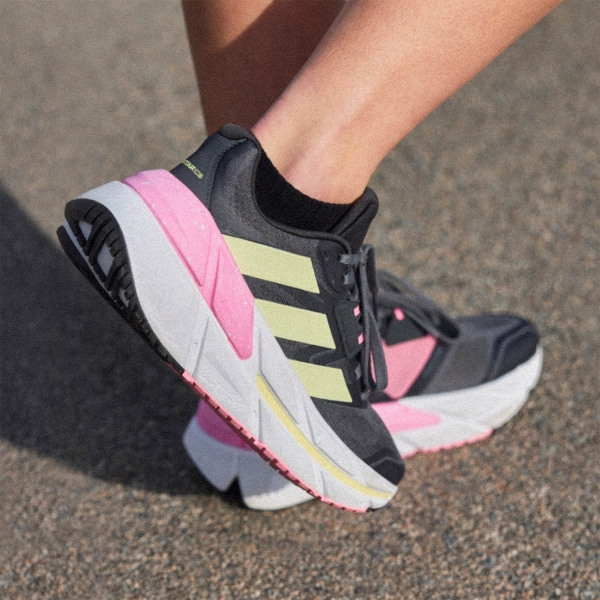 adidas Adistar CS - Grey Five/Almost Yellow/Beam Pink