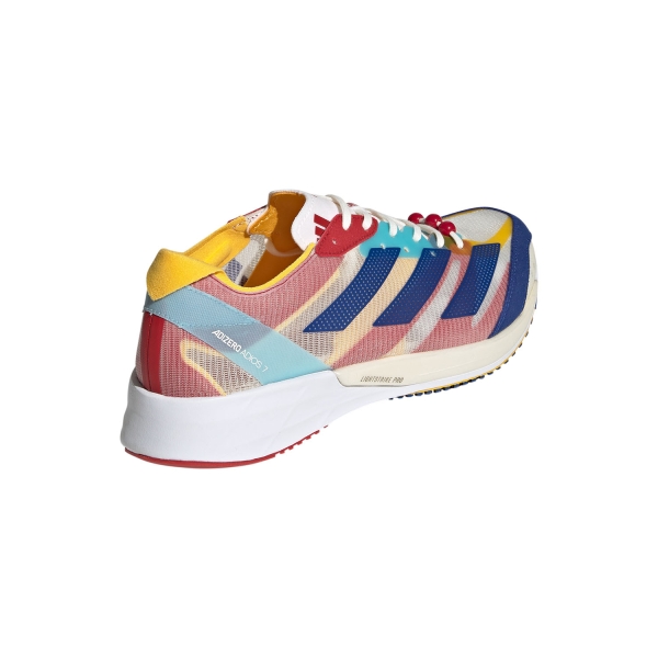 adidas Adizero Adios 7 - Crystal White/Crystal Royal/Power Red