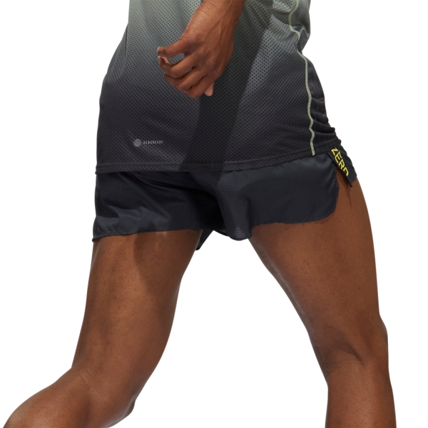 adidas Adizero Split 3in Shorts - Carbon