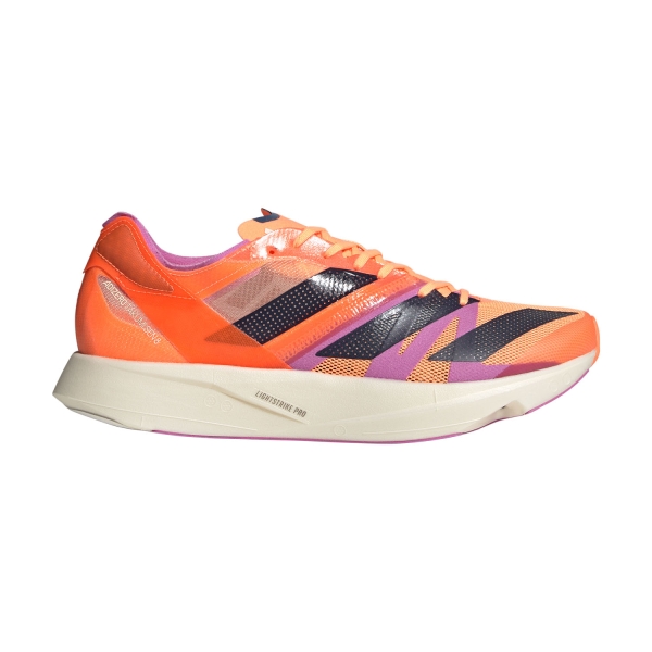 Men's Racing Shoes adidas Adizero Takumi Sen 8  Beam Orange/Shadow Navy/Pulse Lilac GX6668