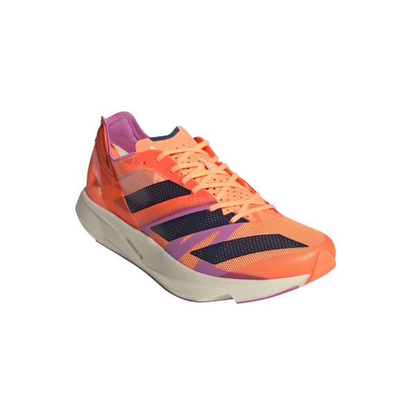 adidas Adizero Takumi Sen 8 - Beam Orange/Shadow Navy/Pulse Lilac