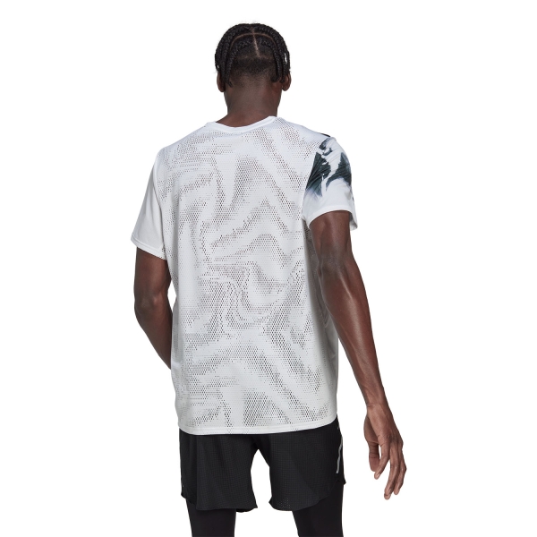 adidas Fast Logo T-Shirt - White/Black