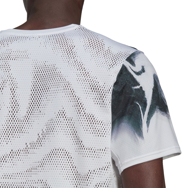 adidas Fast Logo T-Shirt - White/Black