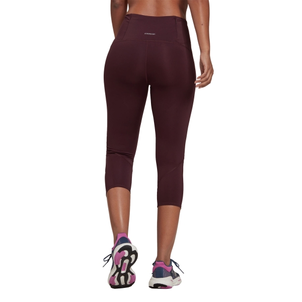 adidas Own The Run 3/4 Logo Tights - Shamar