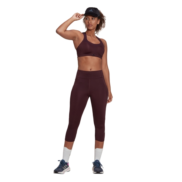 adidas Own The Run 3/4 Logo Tights - Shamar
