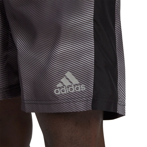 adidas Own The Run 6.5in Shorts - Grey Six/Grey Two/Black