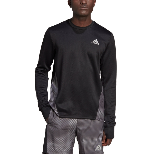 CamisaRunning Hombre adidas Own The Sweat Camisa  Black/Grey Six/Grey Two HL3927
