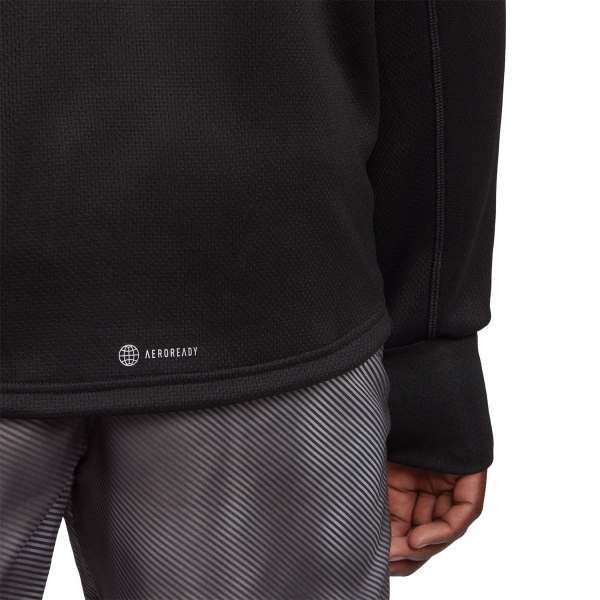 adidas Own The Sweat Maglia - Black/Grey Six/Grey Two