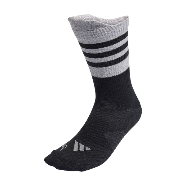 Running Socks adidas adidas Reflective HEAT.RDY Socks  Black/Grey Heather  Black/Grey Heather 