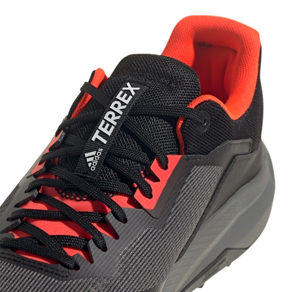 adidas Terrex Trailrider - Core Black/Grey Four/Solar Red