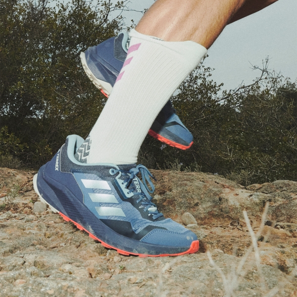 adidas Terrex Trailrider - Wonder Steel/Magic Grey Met/Impact Orange