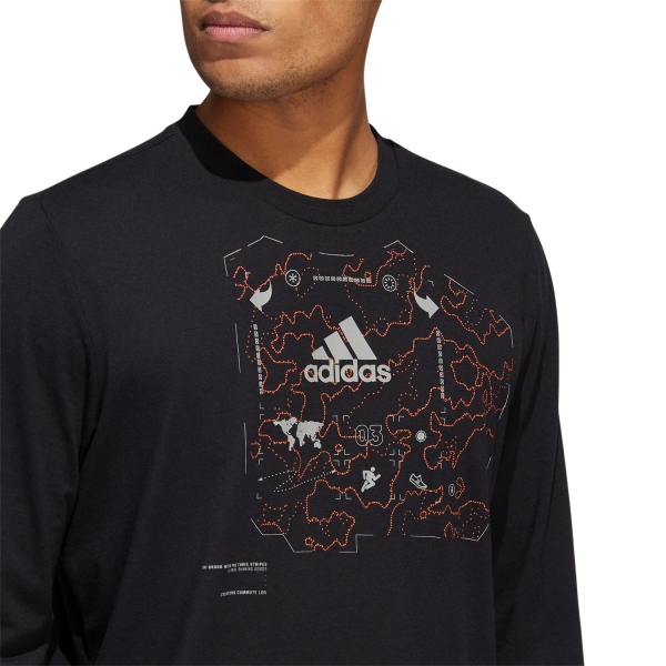 adidas X-City Graphic Shirt - Black