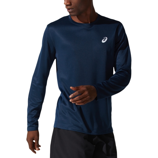 Men's Running Shirt Asics Core Shirt  French Blue 2011C340400