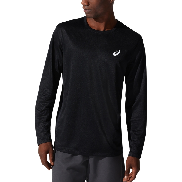 Men's Running Shirt Asics Core Shirt  Performance Black 2011C340001